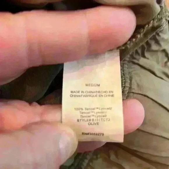 Thread & Supply Womens Size M Soft Lyocell Jogger Lounge Pants Olive Green - Picture 12 of 13